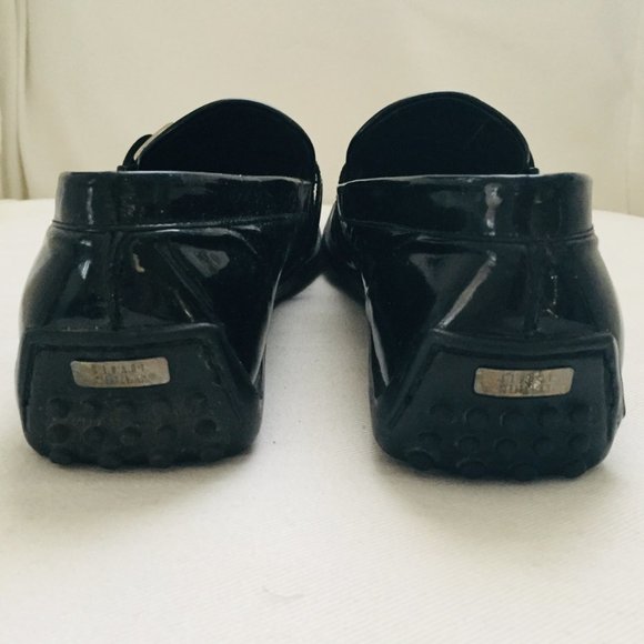 Stuart Weitzman Black Patent Penny Loafer 7.5B - Picture 7 of 12